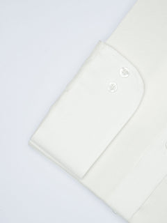 White Button Down Plain, Elite Edition, Men’s Formal Shirt  (FS-1479)
