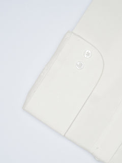 White Button Down Plain, Elite Edition, Men’s Formal Shirt  (FS-1486)