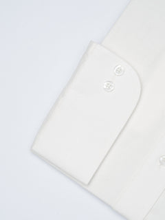 White Button Down Plain, Elite Edition, Men’s Formal Shirt  (FS-1488)