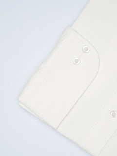 White Button Down Plain, Elite Edition, Men’s Formal Shirt  (FS-1490)