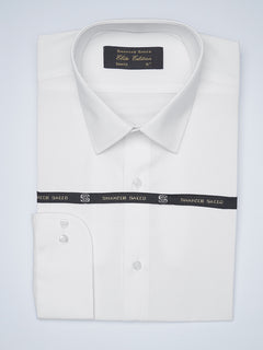 White Plain, French Collar, Elite Edition, Men’s Formal Shirt  (FS-1491)