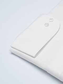 White Plain, French Collar, Elite Edition, Men’s Formal Shirt  (FS-1491)
