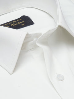 White Plain, French Collar, Elite Edition, Men’s Formal Shirt  (FS-1493)
