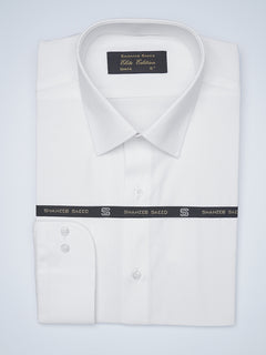 White Plain, French Collar, Elite Edition, Men’s Formal Shirt  (FS-1495)