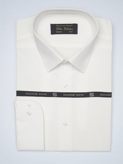 White Plain, French Collar, Elite Edition, Men’s Formal Shirt  (FS-1499)