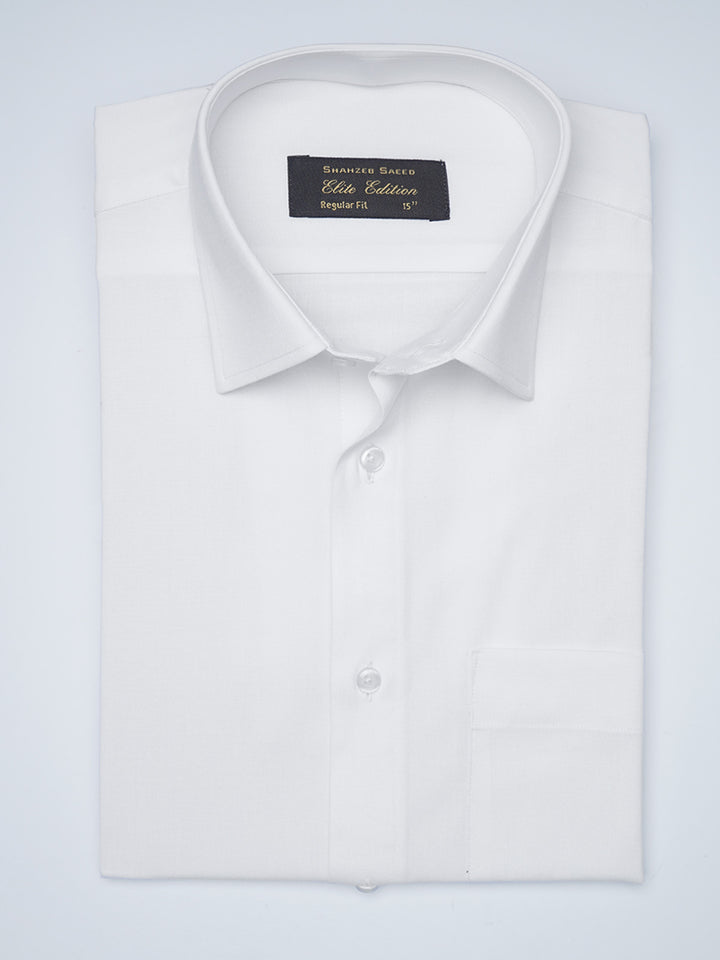 White Plain, French Collar, Elite Edition, Men’s Formal Shirt  (FS-1502)