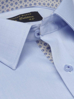 Light Blue Designer, Elite Edition, Cutaway Collar Men’s Designer Formal Shirt (FS-1529)