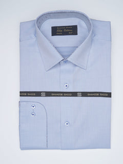 Light Blue Designer, Elite Edition, Spread Collar Men’s Designer Formal Shirt (FS-1531)