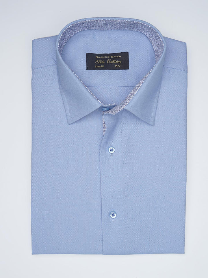 Blue Designer, Elite Edition, Spread Collar Men’s Designer Formal Shirt (FS-1532)