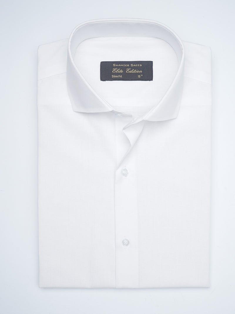 White Plain, Cutaway Collar, Elite Edition, Men’s Formal Shirt  (FS-1623)