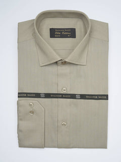 Dark Stone Self, Cutaway Collar, Elite Edition, Men’s Formal Shirt  (FS-1624)