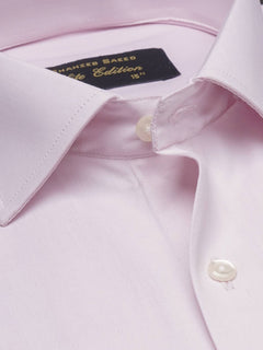 Pink Plain, Cutaway Collar, Elite Edition, Men’s Formal Shirt  (FS-1637)
