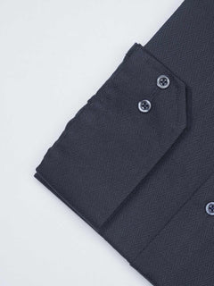Dark Blue Self, Cutaway Collar, Elite Edition, Men’s Formal Shirt  (FS-1643)