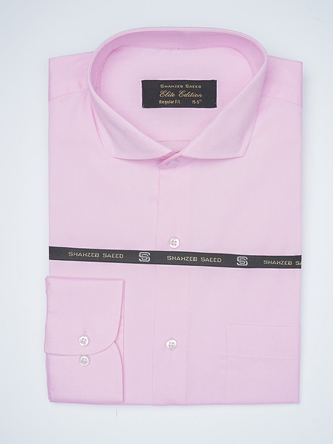 Tea Pink Plain, Cutaway Collar, Elite Edition, Men’s Formal Shirt  (FS-1674)