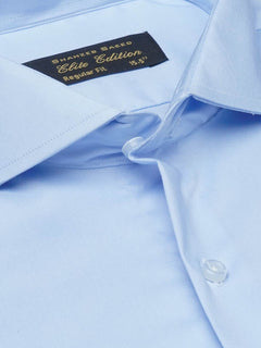 Light Blue Plain, Cutaway Collar, Elite Edition, Men’s Formal Shirt  (FS-1675)