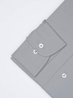 Grey Self, Cutaway Collar, Elite Edition, Men’s Formal Shirt  (FS-1680)