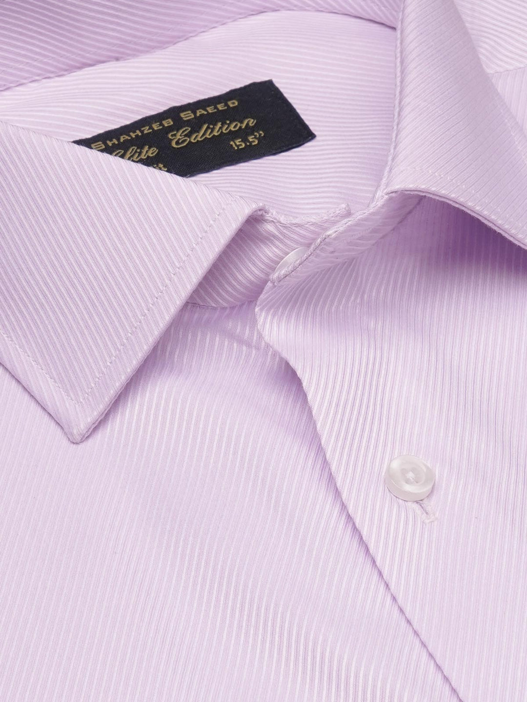 Light Purple Striped, Elite Edition, French Collar Men’s Formal Shirt (FS-1700)