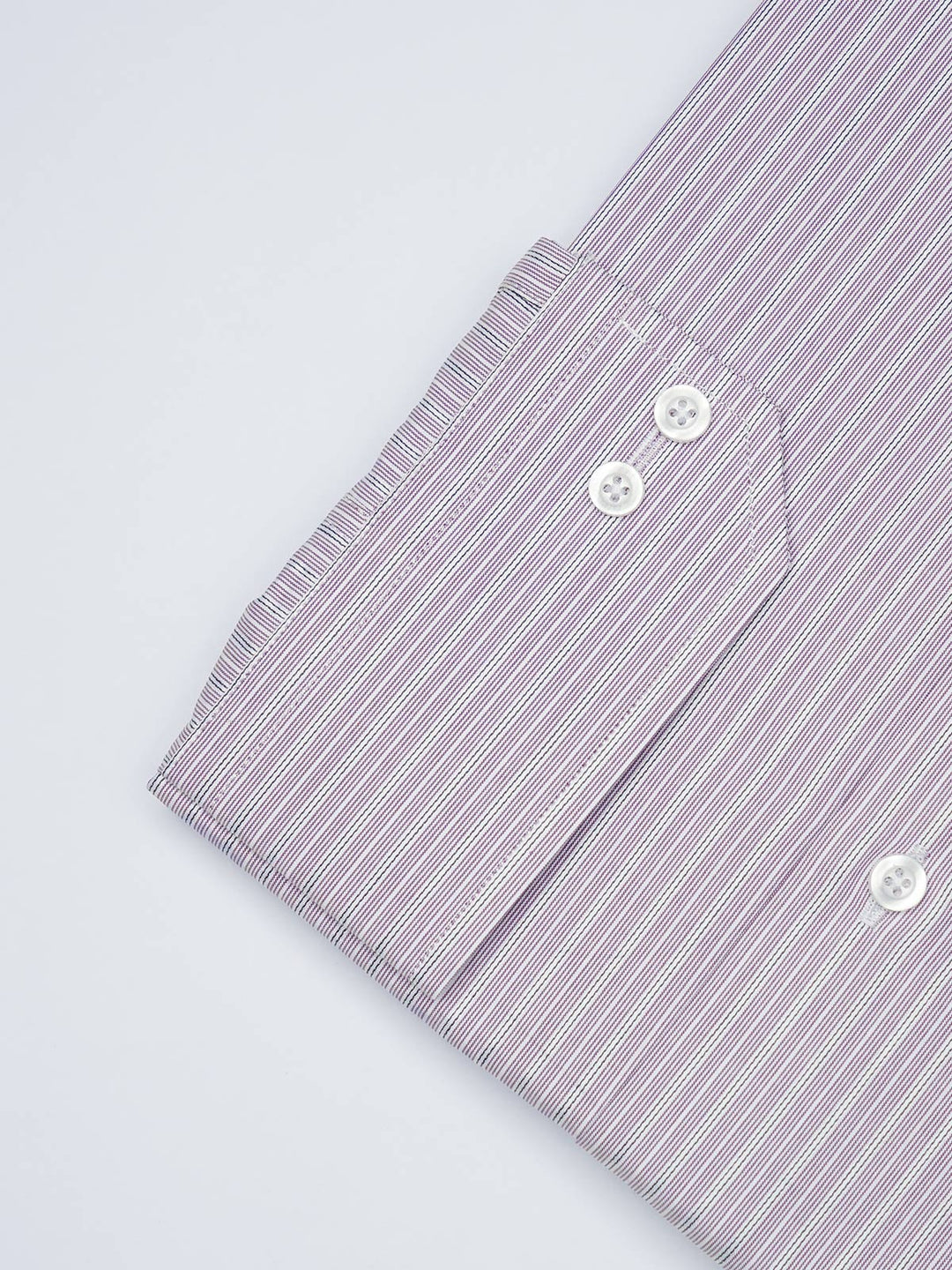 Light Purple Striped, Elite Edition, French Collar Men’s Formal Shirt (FS-1722)