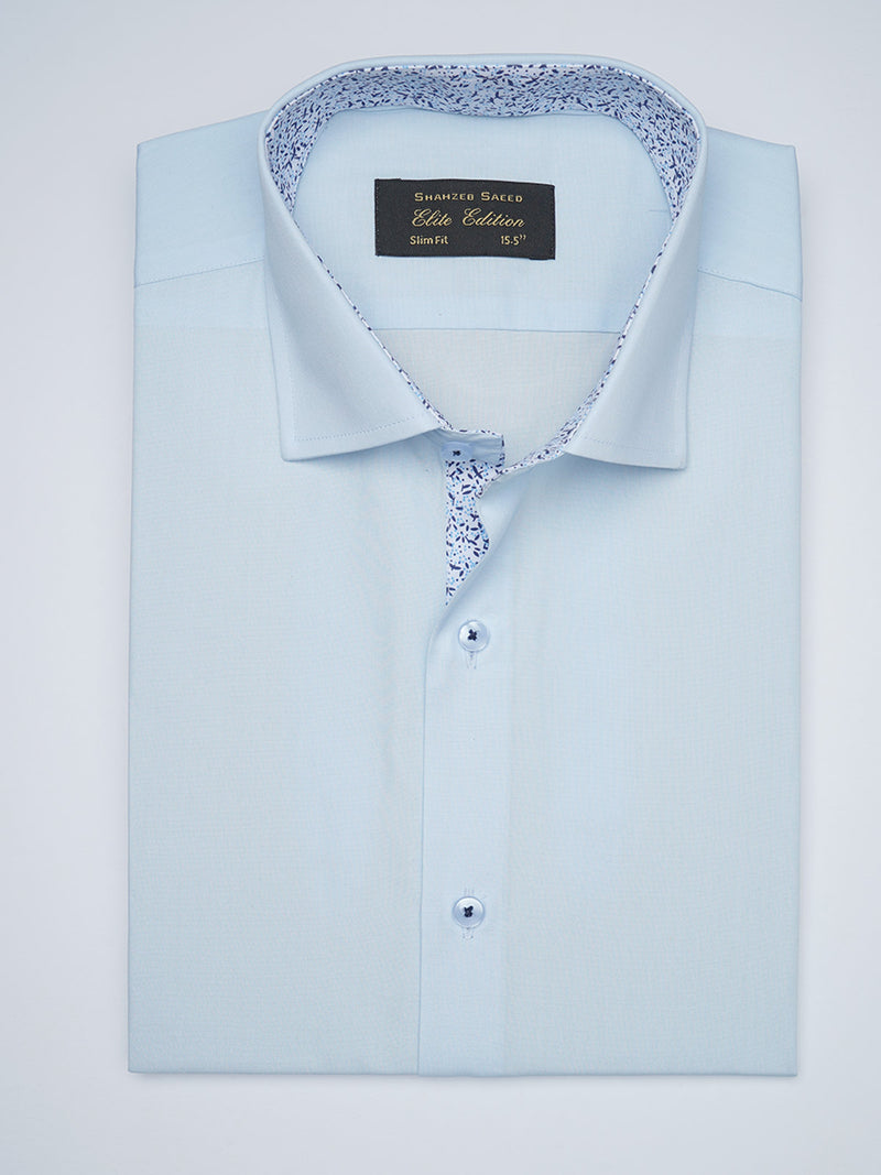 Blue Designer, Elite Edition, French Collar Men’s Designer Formal Shirt (FS-1727)
