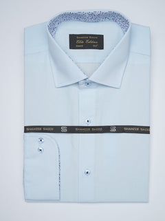 Blue Designer, Elite Edition, French Collar Men’s Designer Formal Shirt (FS-1727)