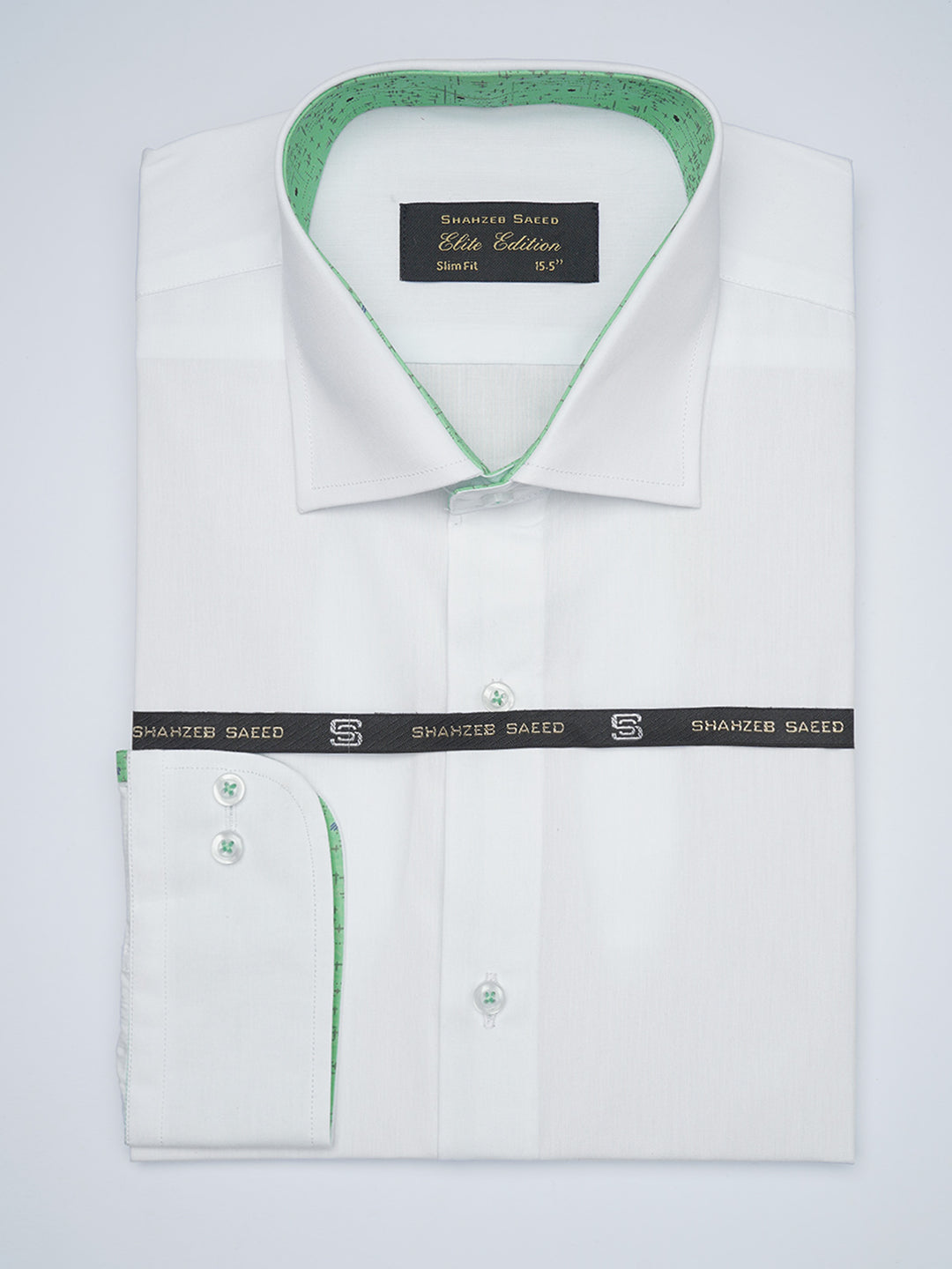 White Designer, Elite Edition, French Collar Men’s Designer Formal Shirt (FS-1728)