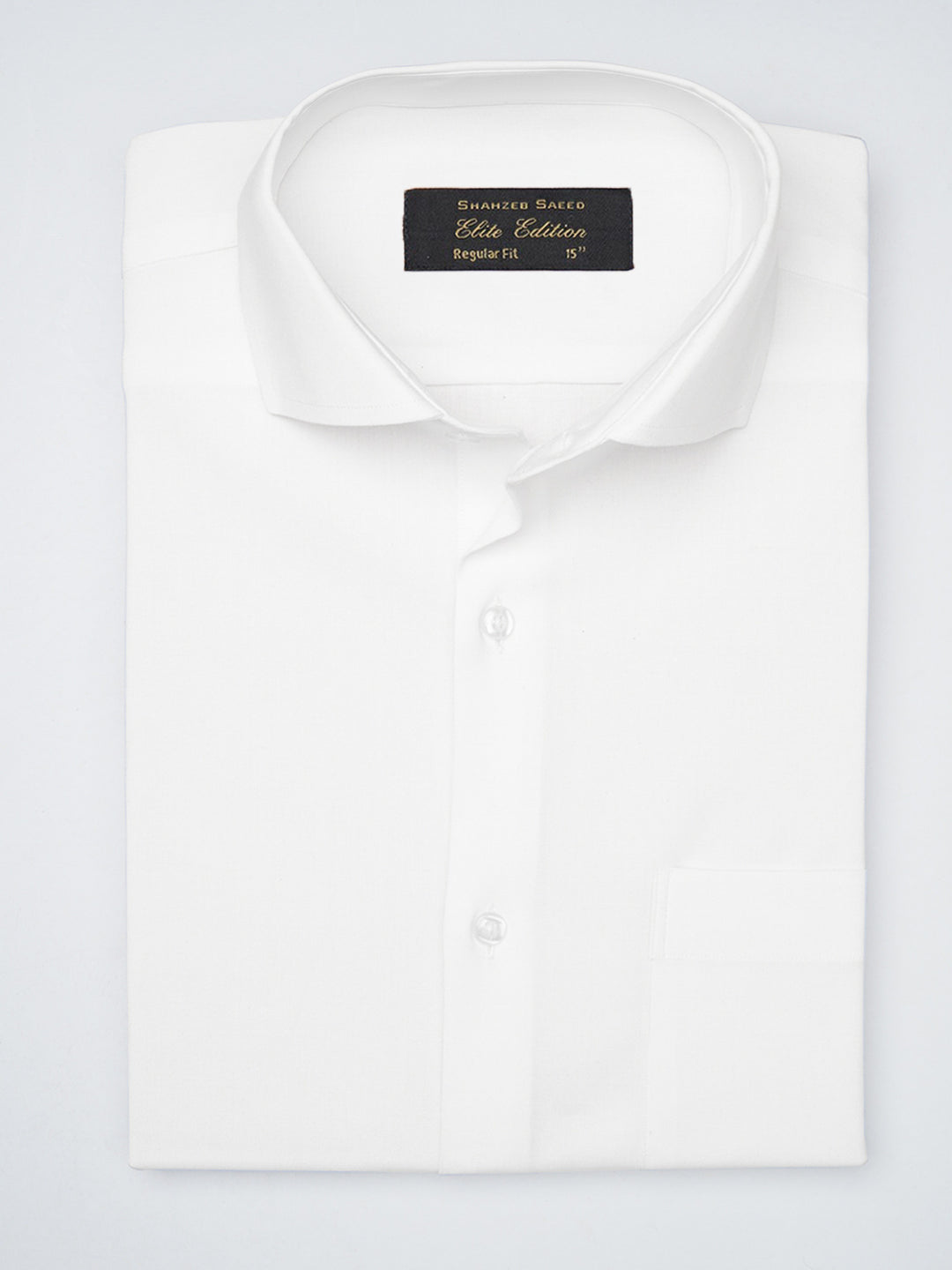 White Plain, Cutaway Collar, Elite Edition, Men’s Formal Shirt (FS-1730)