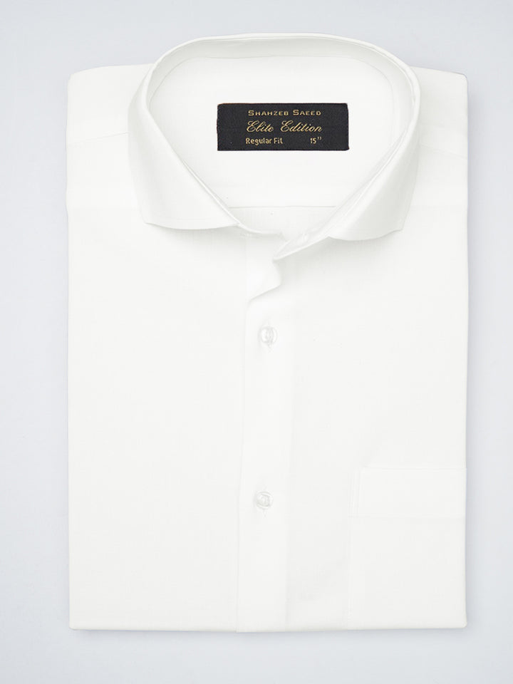 White Plain, Cutaway Collar, Elite Edition, Men’s Formal Shirt (FS-1731)