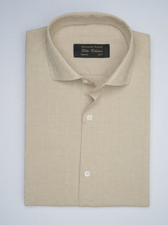 Fawn Self, Elite Edition, Cutaway Collar Men’s Formal Shirt (FS-1739)