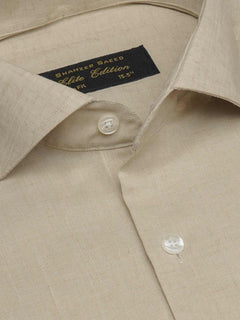 Fawn Self, Elite Edition, Cutaway Collar Men’s Formal Shirt (FS-1739)