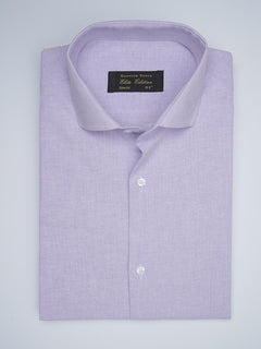 Light Purple Self, Elite Edition, Cutaway Collar Men’s Formal Shirt (FS-1742)