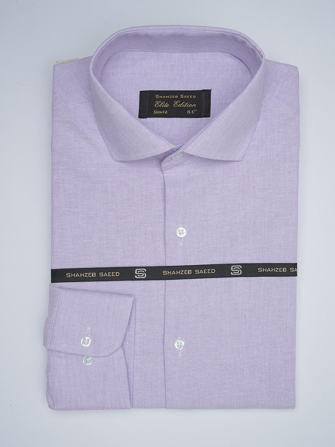 Light Purple Self, Elite Edition, Cutaway Collar Men’s Formal Shirt (FS-1742)