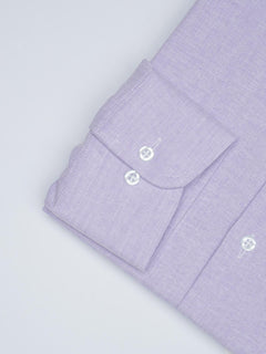 Light Purple Self, Elite Edition, Cutaway Collar Men’s Formal Shirt (FS-1742)