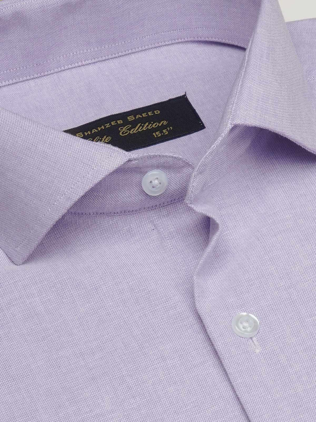 Light Purple Self, Elite Edition, Cutaway Collar Men’s Formal Shirt (FS-1742)