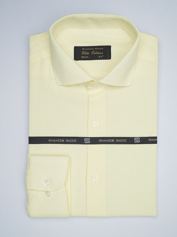 Lemon Self, Elite Edition, Cutaway Collar Men’s Formal Shirt (FS-1746)