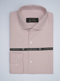 Tea Pink Self, Elite Edition, Cutaway Collar Men’s Formal Shirt (FS-1749)