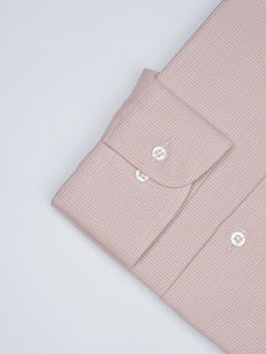 Tea Pink Self, Elite Edition, Cutaway Collar Men’s Formal Shirt (FS-1749)