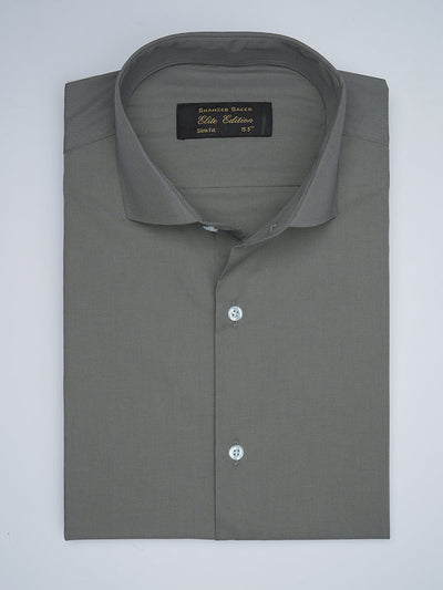 Grey Self, Elite Edition, Cutaway Collar Men’s Formal Shirt (FS-1750)