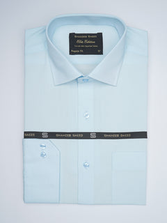 Sky Blue Plain, Elite Edition, Cutaway Collar Men’s Formal Shirt (FS-1760)
