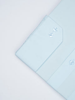 Sky Blue Plain, Elite Edition, Cutaway Collar Men’s Formal Shirt (FS-1760)