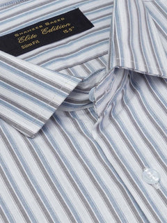 Multi Color Striped, Elite Edition, Spread Collar Men’s Formal Shirt (FS-1770)