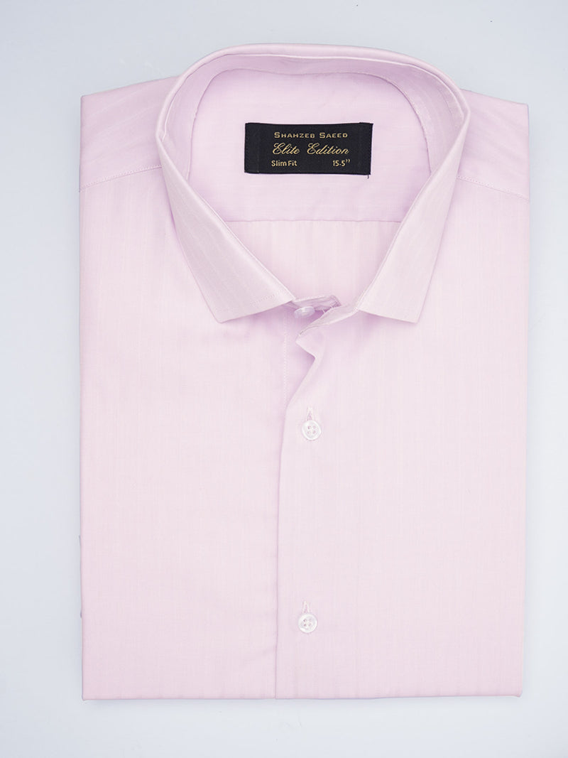 Light Purple Self Striped, Elite Edition, Spread Collar Men’s Formal Shirt (FS-1772)