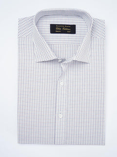 Multi Color Micro Checkered, Elite Edition, French Collar Men’s Formal Shirt  (FS-1816)