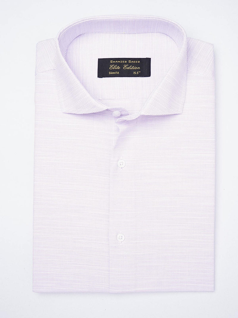 Light Purple Self, Elite Edition, Cutaway Collar Men’s Formal Shirt (FS-1843)