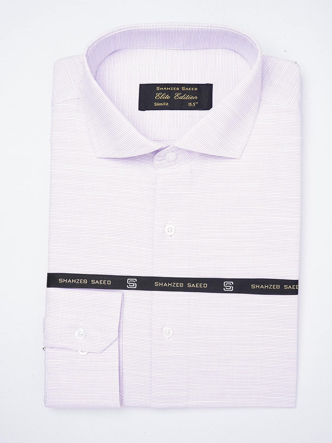 Light Purple Self, Elite Edition, Cutaway Collar Men’s Formal Shirt (FS-1843)