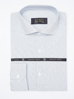 Blue Striped, Elite Edition, Cutaway Collar Men’s Formal Shirt (FS-1855)