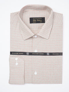 Multi Color Checkered, Elite Edition, French Collar Men’s Formal Shirt (FS-1863)