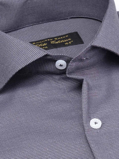 Dark Purple Self, Cutaway Collar, Elite Edition, Men’s Formal Shirt  (FS-1891)