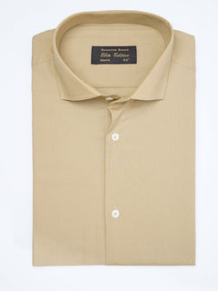 Camel Plain, Cutaway Collar, Elite Edition, Men’s Formal Shirt  (FS-1894)