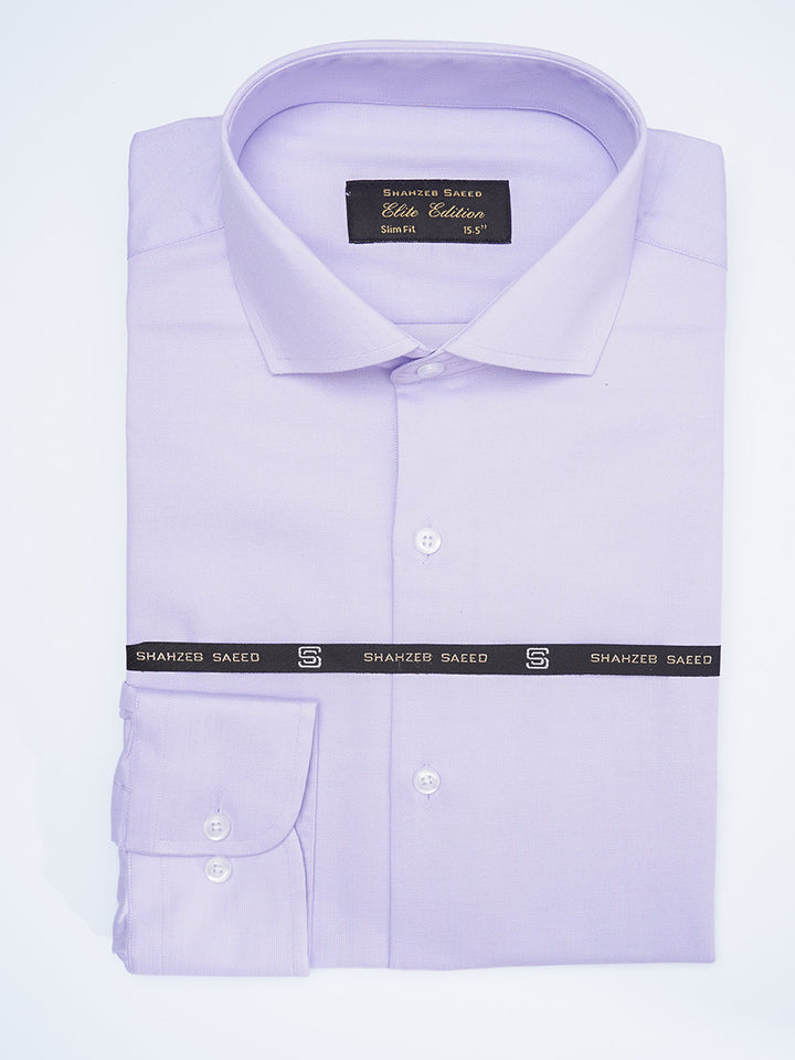 Light Purple Self, Cutaway Collar, Elite Edition, Men’s Formal Shirt  (FS-1899)