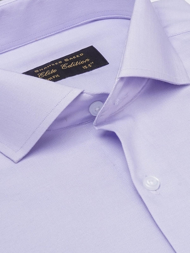 Light Purple Self, Cutaway Collar, Elite Edition, Men’s Formal Shirt  (FS-1899)